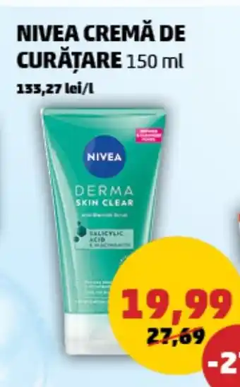 Penny NIVEA CREMĂ DE CURĂȚARE 150 ml Ofertă