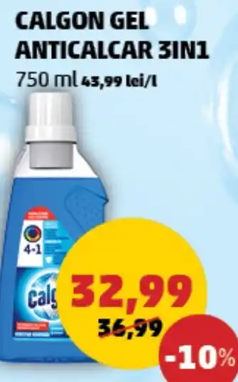 Penny CALGON GEL ANTICALCAR 3IN1 750 ml Ofertă