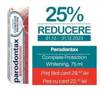 Parodontax Complete Protection Whitening, 75 ml