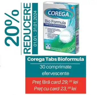 Corega Tabs Bioformula