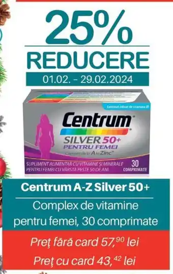 Centrum A-Z Silver 50+