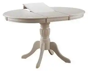 Favi Masa living vintage ecru Olivia, 106/141X106X76 Ofertă