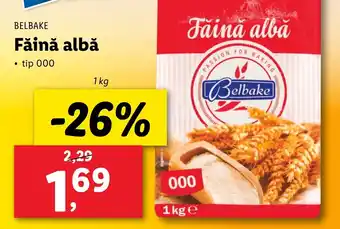 Lidl BELBAKE Făină albă Ofertă
