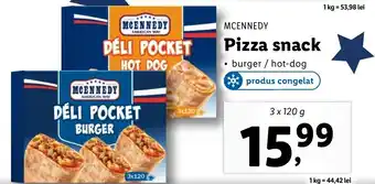 Lidl MCENNEDY Pizza snack Ofertă