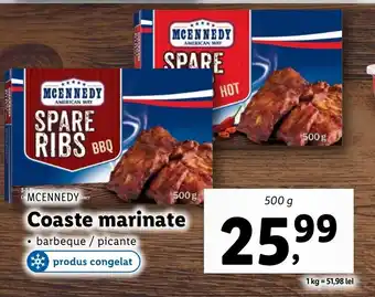 Lidl MCENNEDY Coaste marinate Ofertă