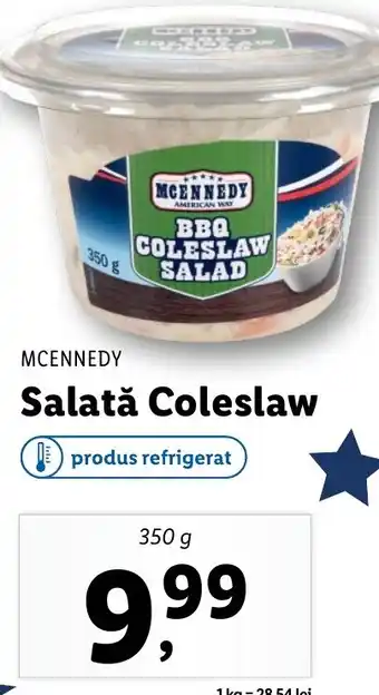 Lidl MCENNEDY Salată Coleslaw Ofertă