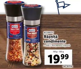Lidl MCENNEDY Râşniţă condimente Ofertă