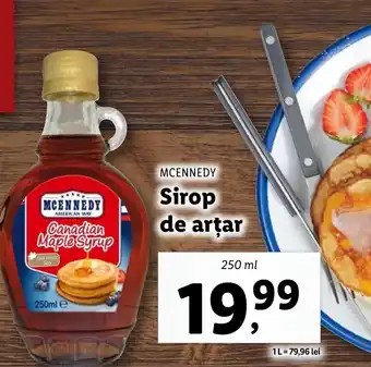 Lidl MCENNEDY Sirop de artar Ofertă