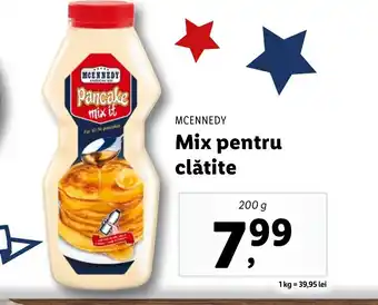 Lidl MCENNEDY Mix pentru clătite Ofertă