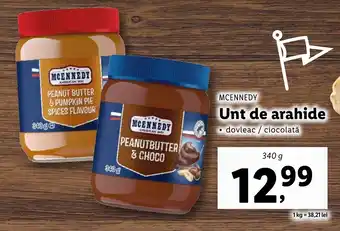 Lidl MCENNEDY Unt de arahide Ofertă