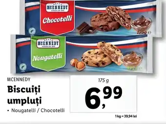Lidl MCENNEDY Biscuiţi umpluți Ofertă