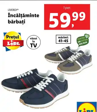 Lidl LIVERGYⓇ Încălțăminte bărbați Ofertă
