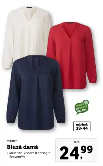 Lidl esmara® Bluză damă Ofertă