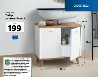 Lidl LIVARNO home Dulap pentru chiuvetă Ofertă