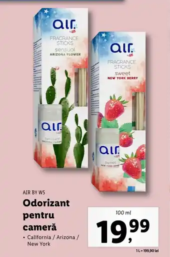 Lidl AIR BY W5 Odorizant pentru cameră Ofertă