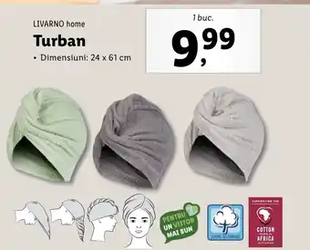Lidl LIVARNO home Turban Ofertă