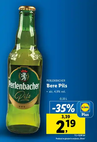 Lidl PERLENBACHER Bere Pils Ofertă