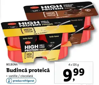 Lidl MILBONA Budincă proteică Ofertă