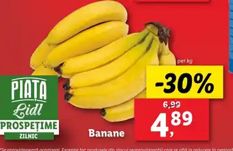 Lidl Banane Ofertă