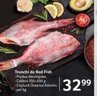 Selgros Trunchi de Red Fish Ofertă