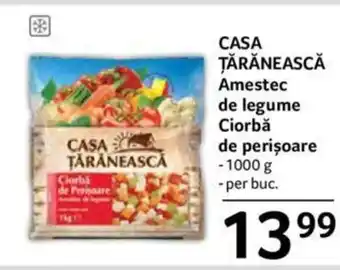 Selgros CASA ŢĂRĂNEASCĂ Amestec de legume Ciorbă de perișoare Ofertă