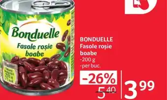 Selgros BONDUELLE Fasole roșie boabe Ofertă