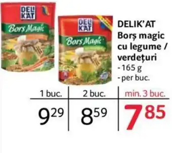 Selgros DELIK'AT Borş magic cu legume / verdețuri Ofertă