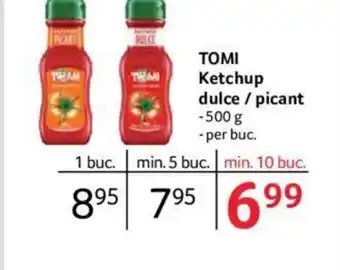 Selgros TOMI Ketchup dulce / picant Ofertă