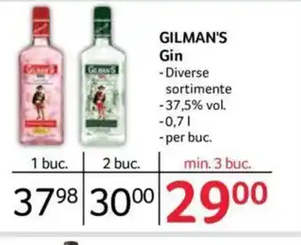 GILMAN'S Gin
