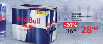 Selgros RED BULL Băutură energizantă Ofertă