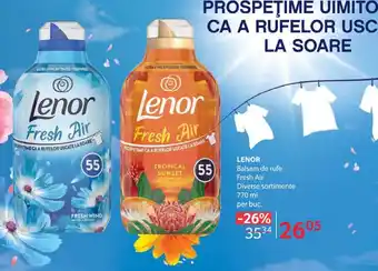 Selgros LENOR Balsam de rufe Ofertă