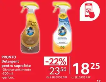 PRONTO Detergent pentru suprafețe