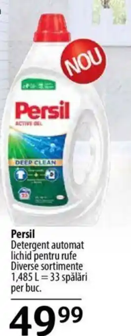 Selgros Persil Detergent automat lichid pentru rufe Diverse sortimente 1,485 L = 33 spălări per buc. Ofertă