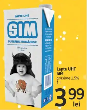 Supeco Lapte UHT SIM Ofertă