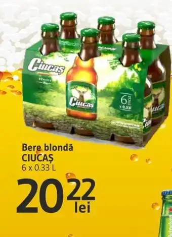 Supeco Bere blondă CIUCAŞ Ofertă