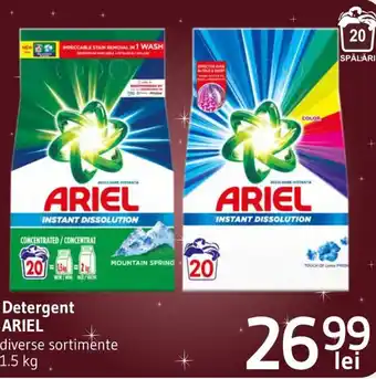 Supeco Detergent ARIEL diverse sortimente 1.5 kg Ofertă