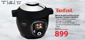 Selgros Tefal Aparat de gătit multifuncțional Cook4Me+ Connect CY855830 Ofertă