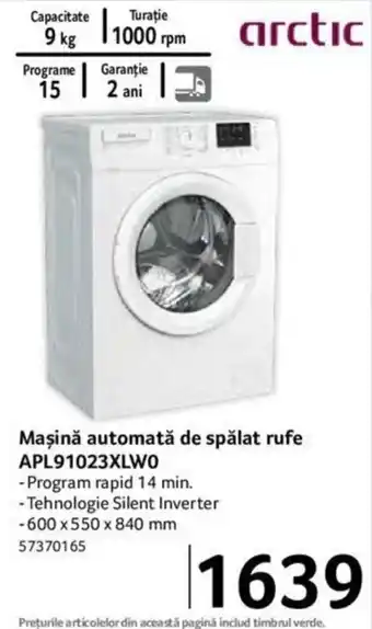 Selgros Maşină automată de spălat rufe APL91023XLWO Ofertă