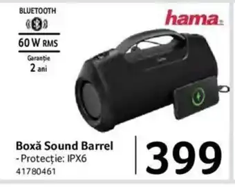 Selgros Boxă Sound Barrel Ofertă