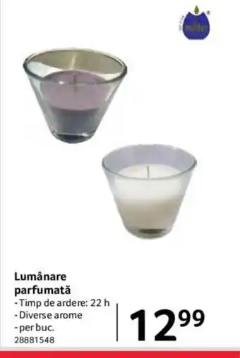 Selgros Lumânare parfumată Ofertă