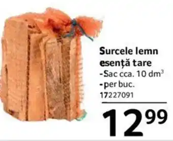 Surcele lemn esență tare
