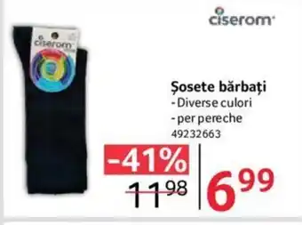 Selgros Șosete bărbați Ofertă