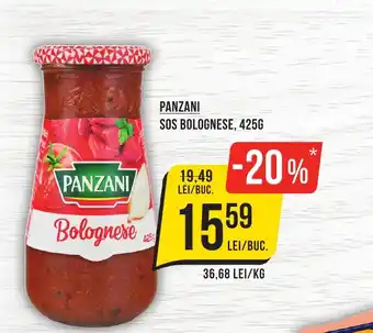 Mega Image PANZANI SOS BOLOGNESE, 425G Ofertă