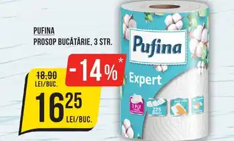 Mega Image PUFINA PROSOP BUCĂTĂRIE, 3 STR. Ofertă