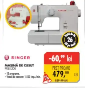 MAŞINĂ DE CUSUT PRELUDE