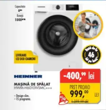 Flanco HEINNER MASINA DE SPALAT Ofertă