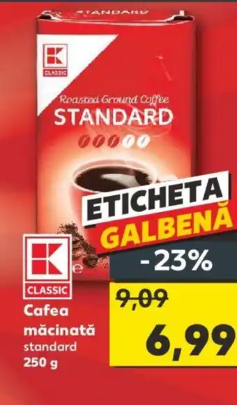 Kaufland Cafea măcinată standard 250 g Ofertă