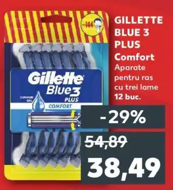 Kaufland GILLETTE BLUE 3 PLUS Comfort Ofertă