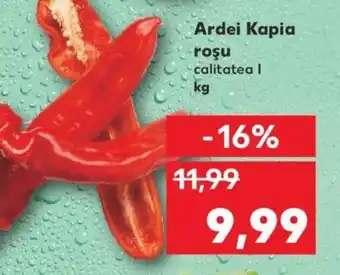 Kaufland Ardei Kapia roşu Ofertă