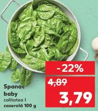 Kaufland Spanac baby Ofertă